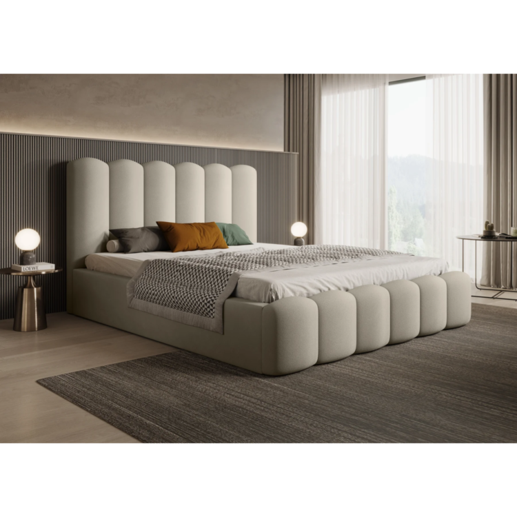 Łóżko tapicerowane