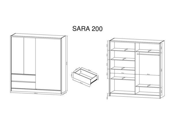 Szafa PURA 200 - obrazek 6