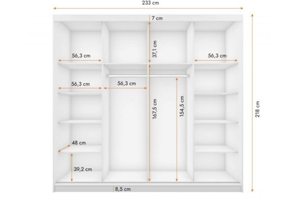 Szafa MARBLE 230