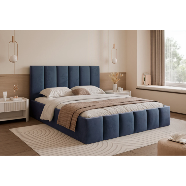 Łóżko tapicerowane