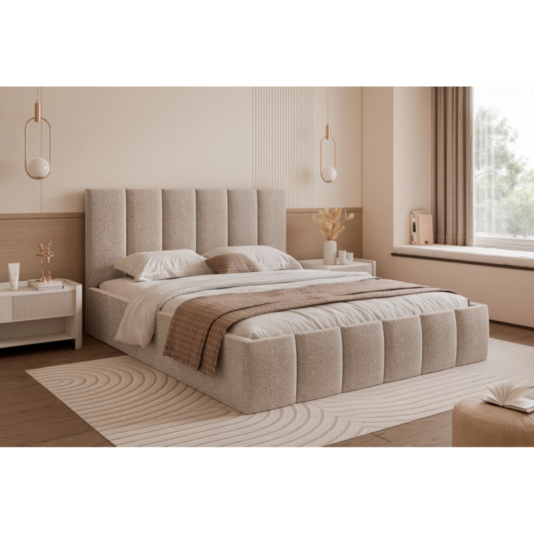 Łóżko tapicerowane