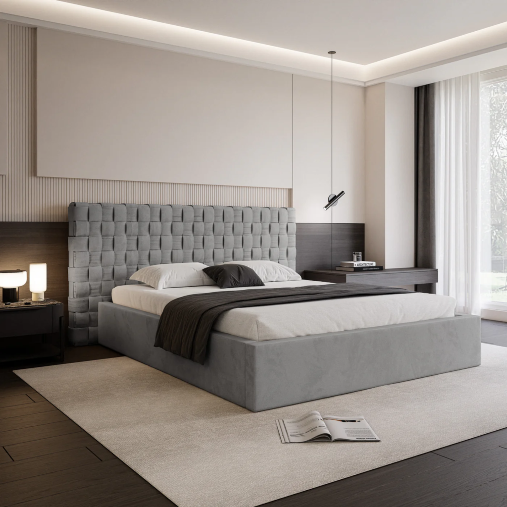 Łóżko tapicerowane CELENTINO