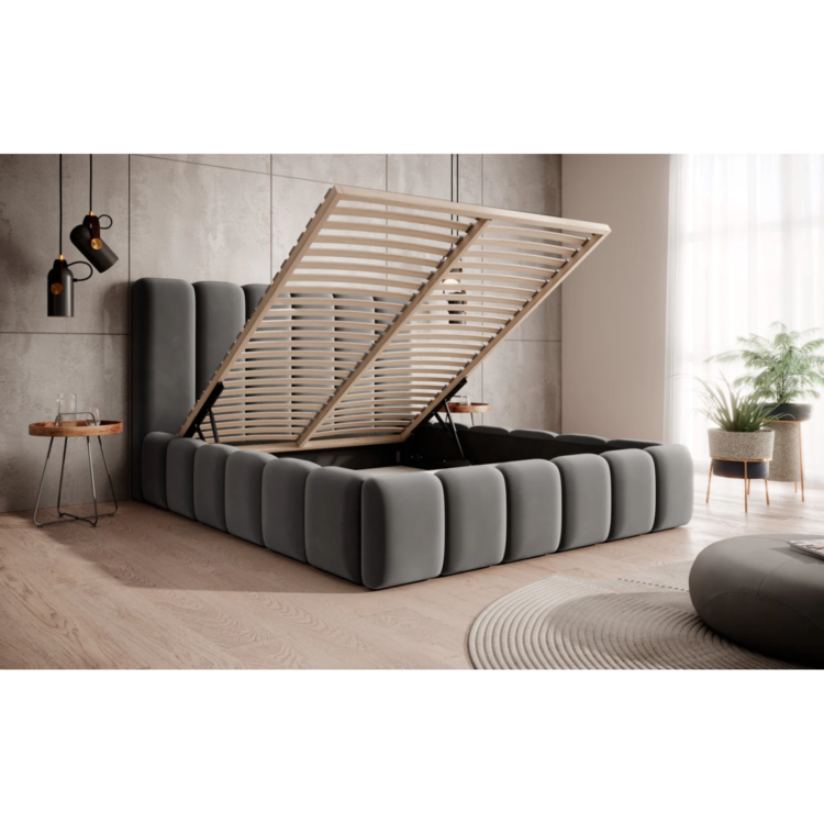 Łóżko tapicerowane