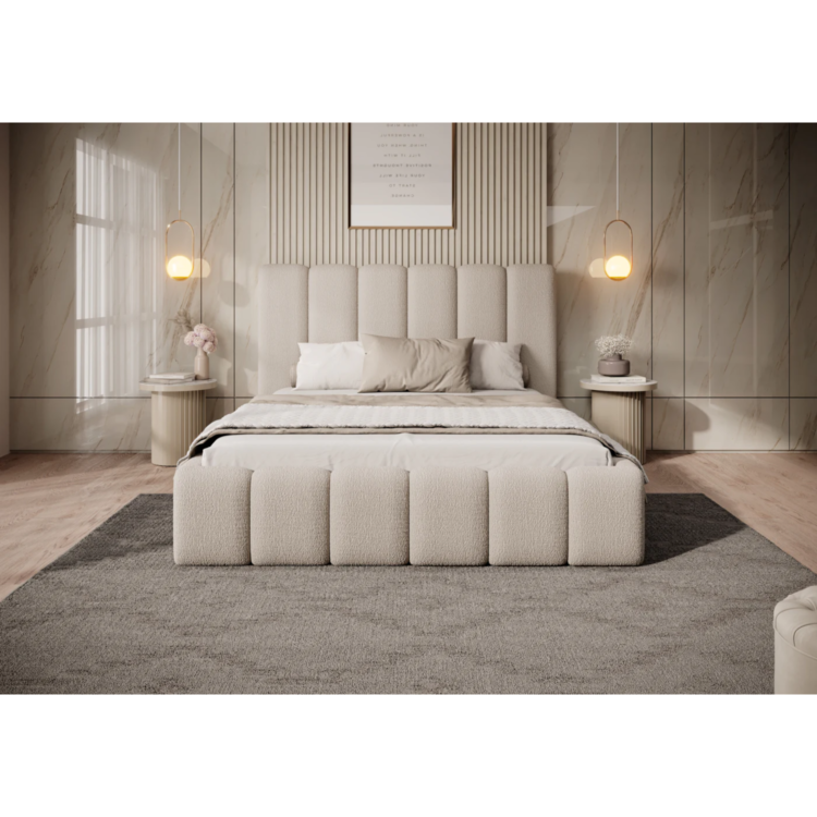 Łóżko tapicerowane