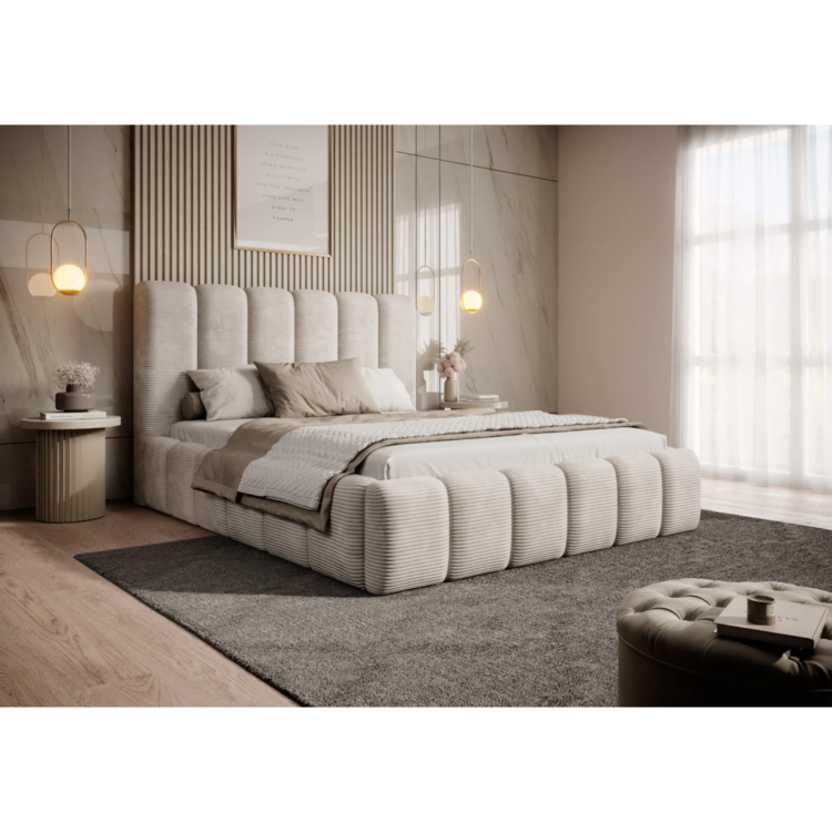 Łóżko tapicerowane