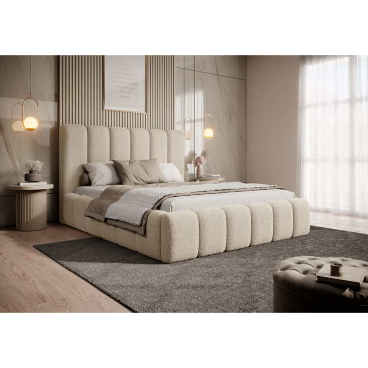 Łóżko tapicerowane