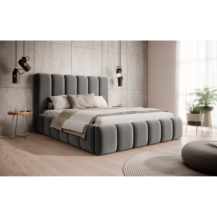 Łóżko tapicerowane