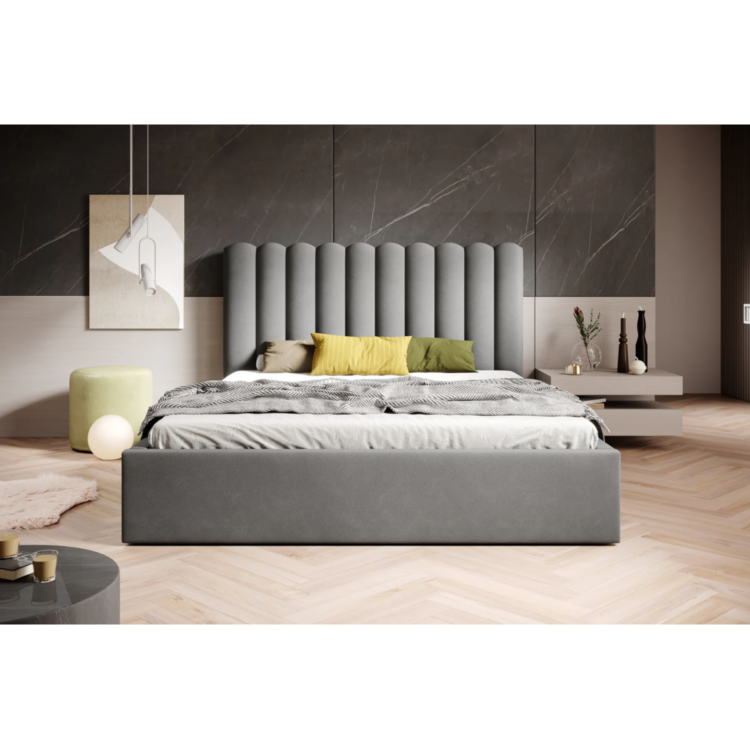 Łóżko tapicerowane