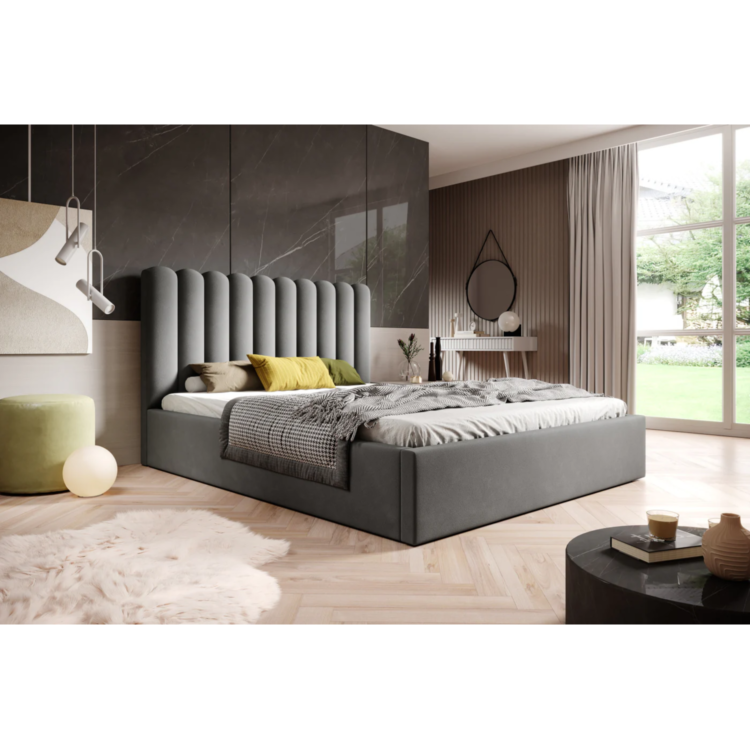 Łóżko tapicerowane