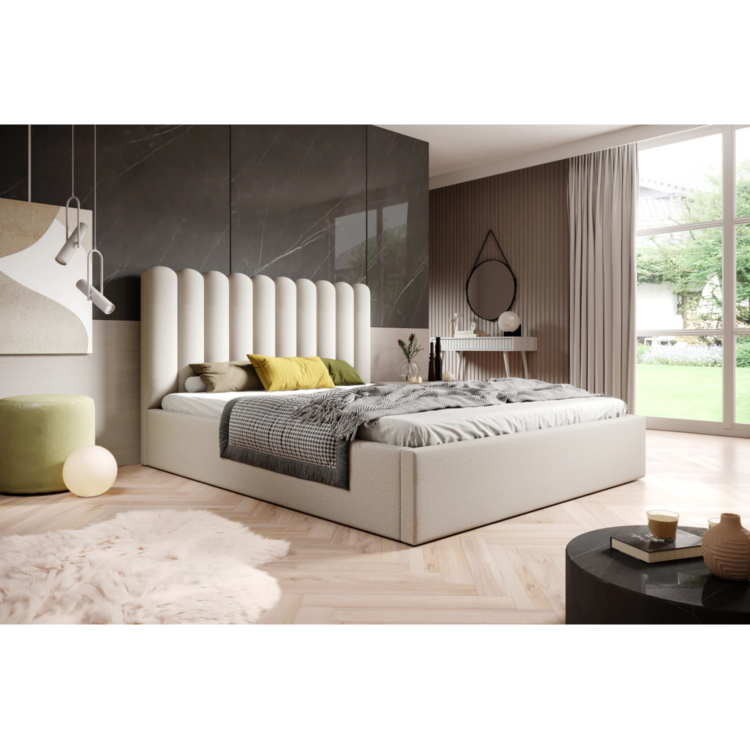 Łóżko tapicerowane