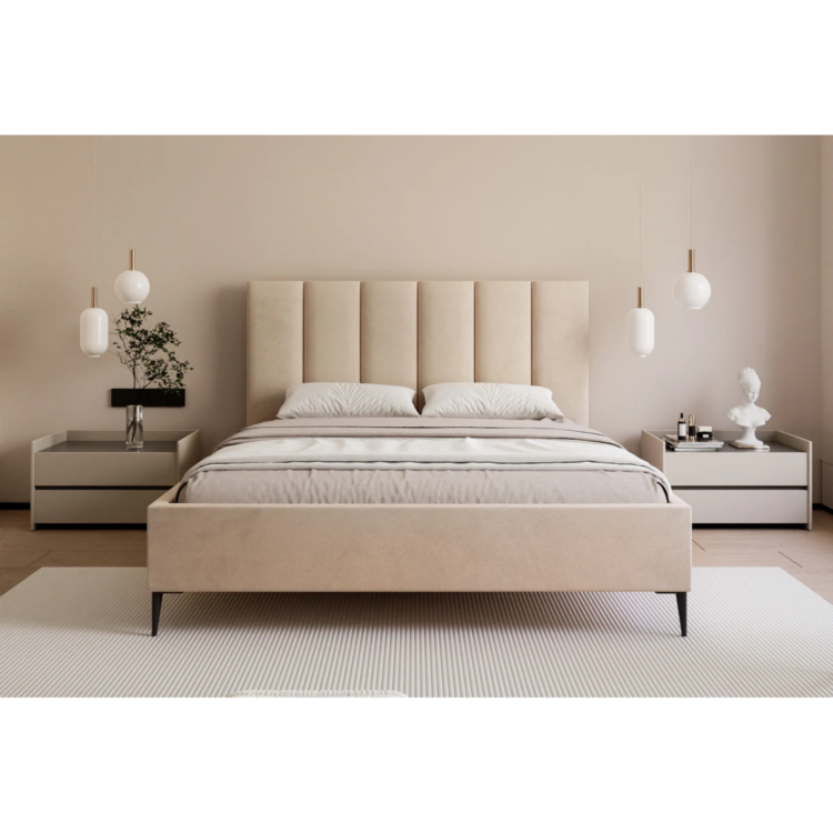 Łóżko tapicerowane