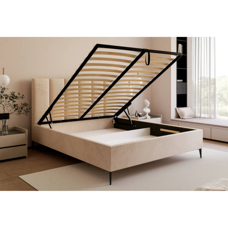 Łóżko tapicerowane