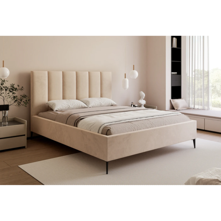 Łóżko tapicerowane