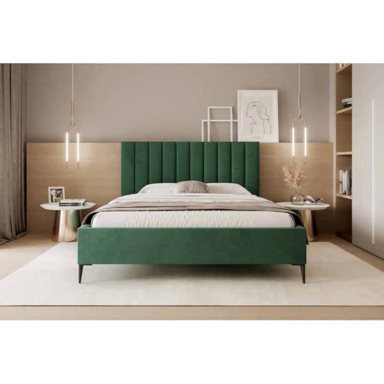 Łóżko tapicerowane