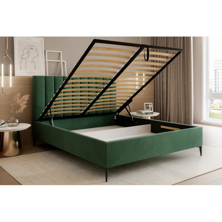 Łóżko tapicerowane