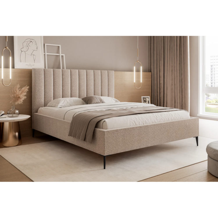Łóżko tapicerowane