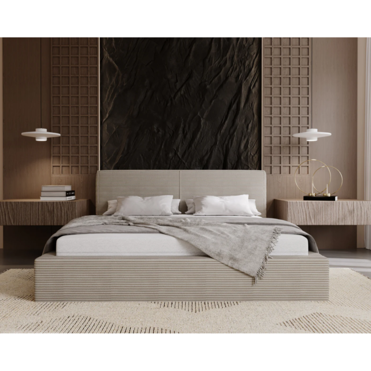 Łóżko tapicerowane