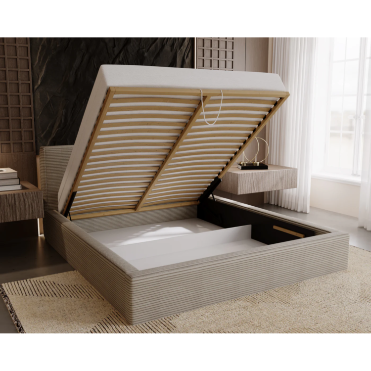 Łóżko tapicerowane