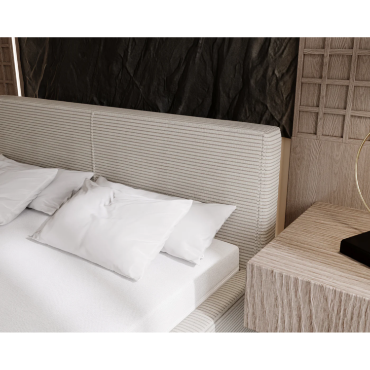 Łóżko tapicerowane