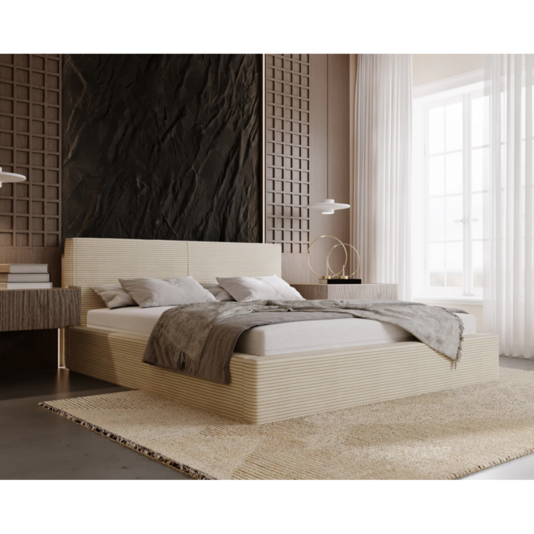 Łóżko tapicerowane