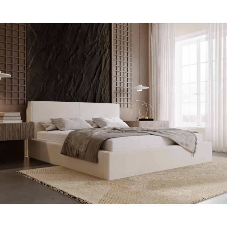 Łóżko tapicerowane