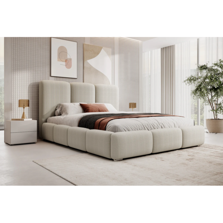 Łóżko tapicerowane