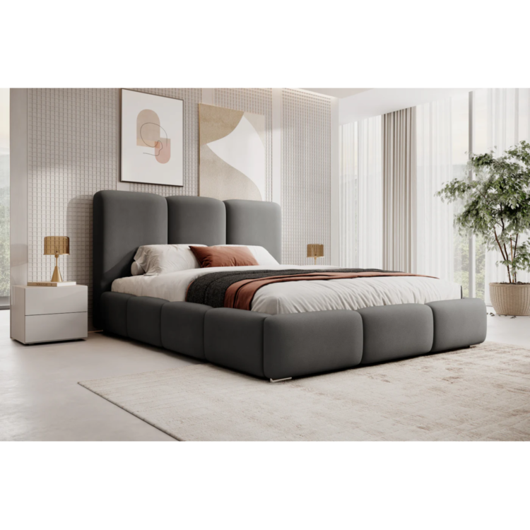 Łóżko tapicerowane