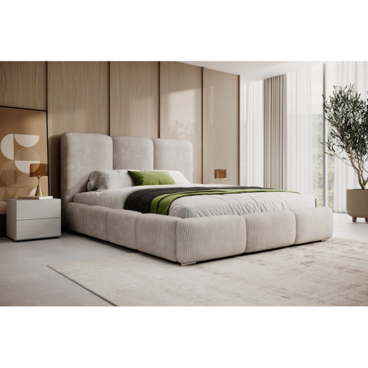 Łóżko tapicerowane