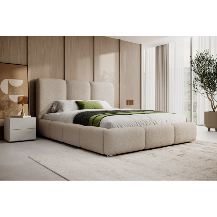 Łóżko tapicerowane