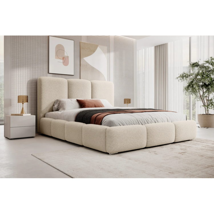 Łóżko tapicerowane