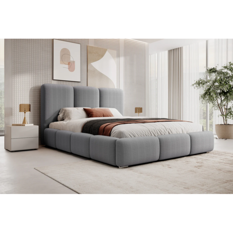 Łóżko tapicerowane