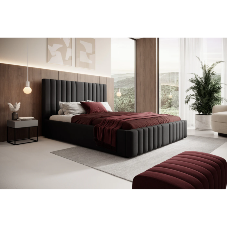 Łóżko tapicerowane