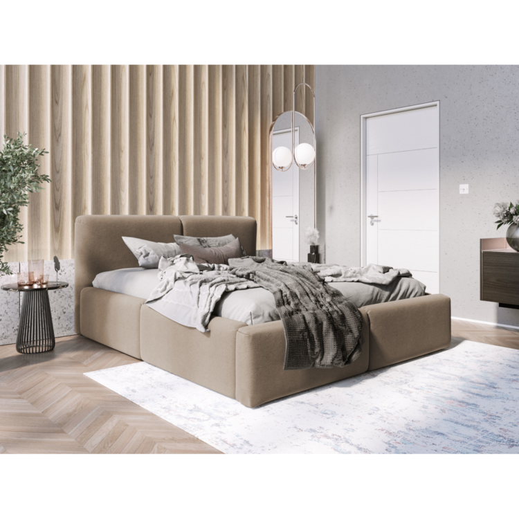 Łóżko tapicerowane