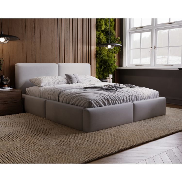 Łóżko tapicerowane