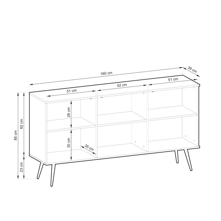 Komoda MIRAGE K160 1