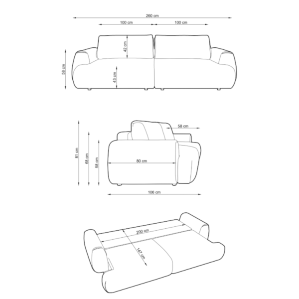 Sofa PIXLY