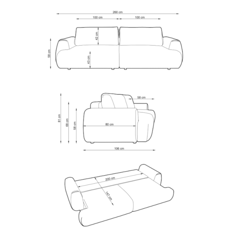 Sofa PIXLY
