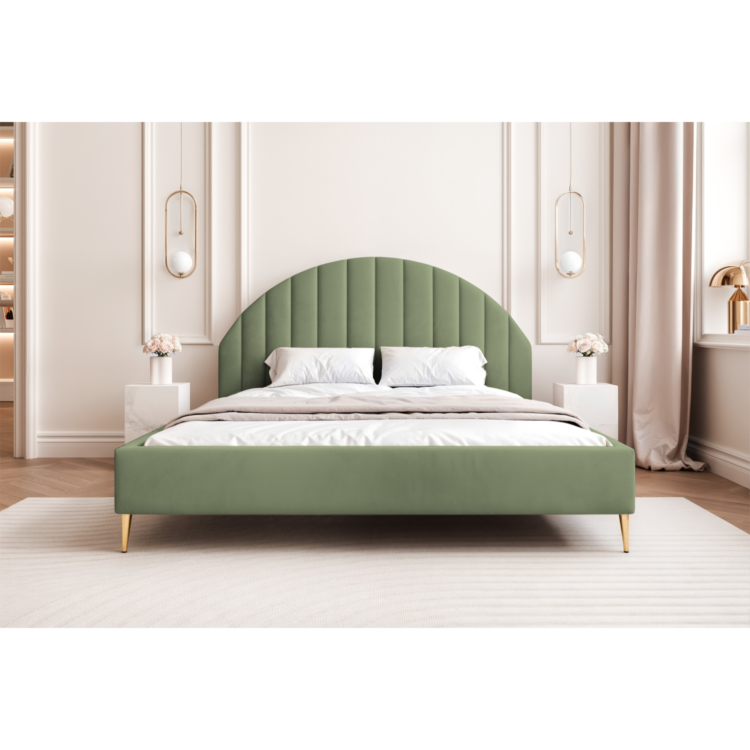 Łóżko Tapicerowane VARIO z nóżkami