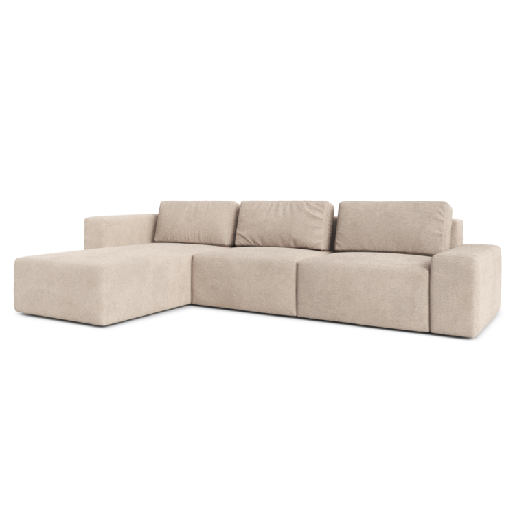 Narożnik ZEFIR 3S - Ciemny beż (Baloo 2075)