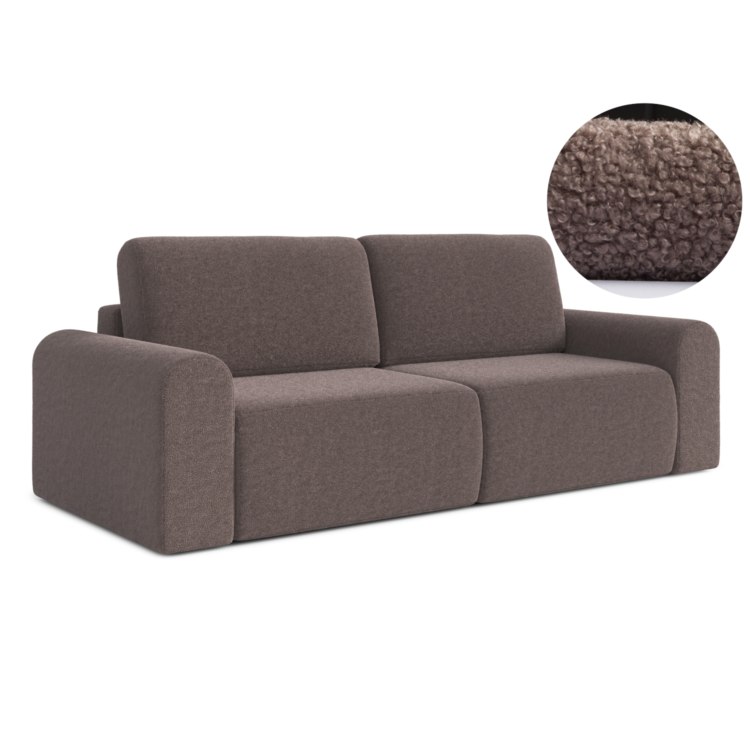 Sofa FEST - Brązowy (Quelle 21)