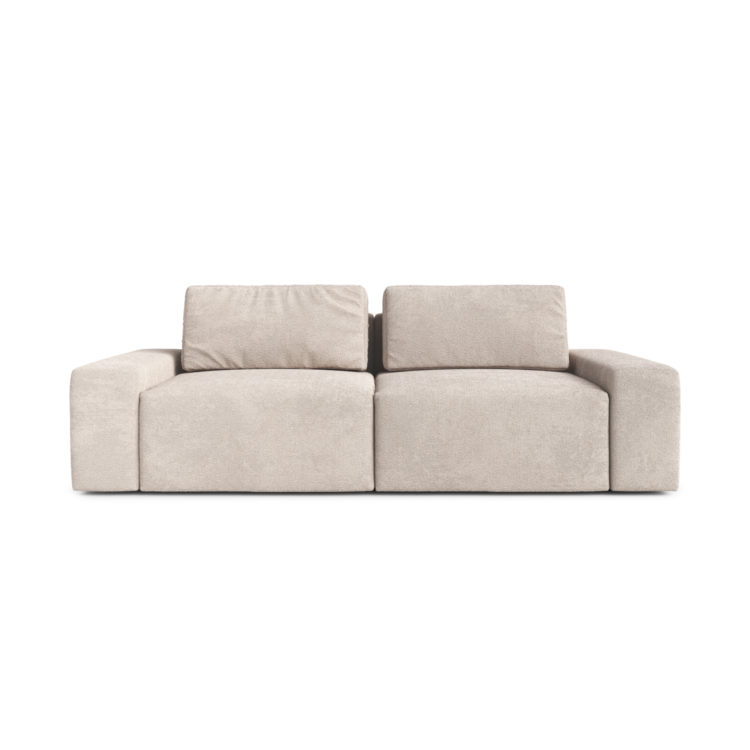 Sofa ZEFIR 2S Beżowy (Baloo 2074)