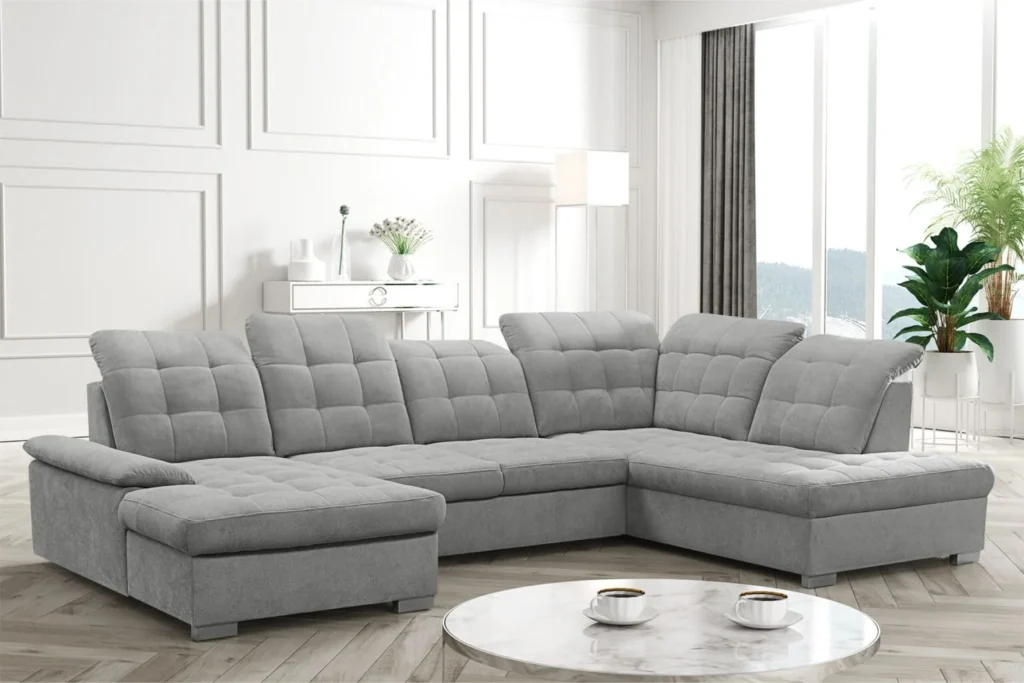 NAROŻNIK Z REGULOWANYMI ZAGŁÓWKAMI