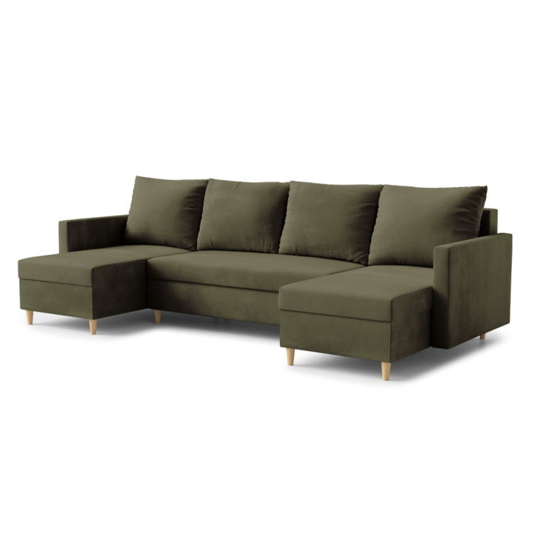 Narożnik NELA Oliwkowy (Kronos 46)