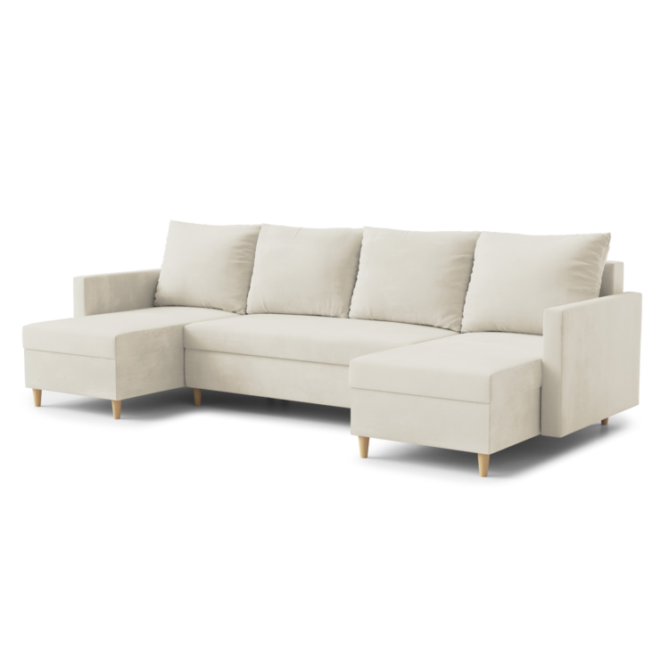 Narożnik NELA Śmietankowy (Paros 01)