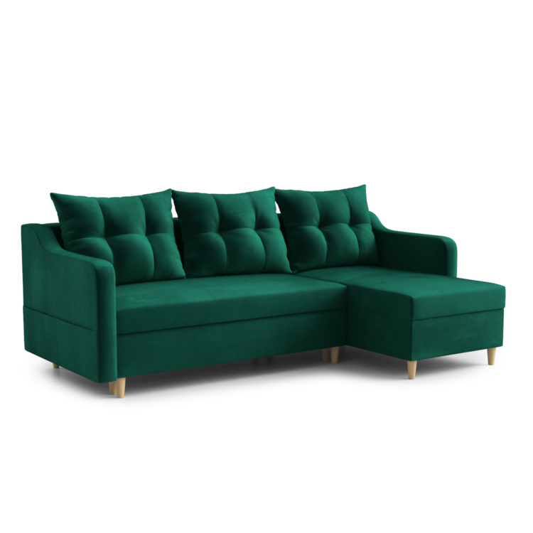 Narożnik SIRO Butelkowa zieleń (Kronos 19)