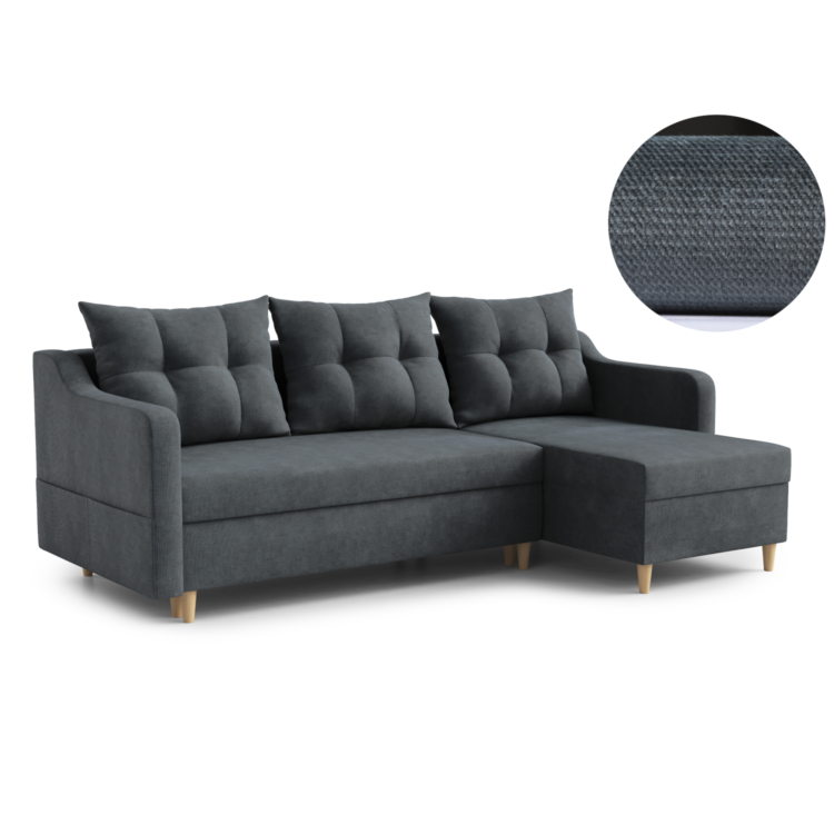 Narożnik SIRO Grafitowy (Paros 06)