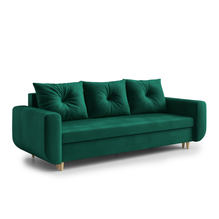 Sofa ALMA Butelkowa zieleń (Kronos 19)