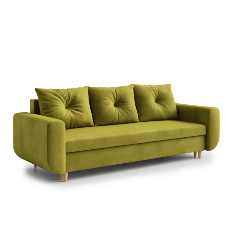Sofa ALMA Jasny zielony (Kronos 17)