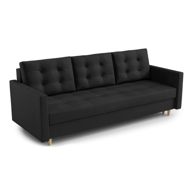 Sofa ARDEN Czarny (Kronos 07)