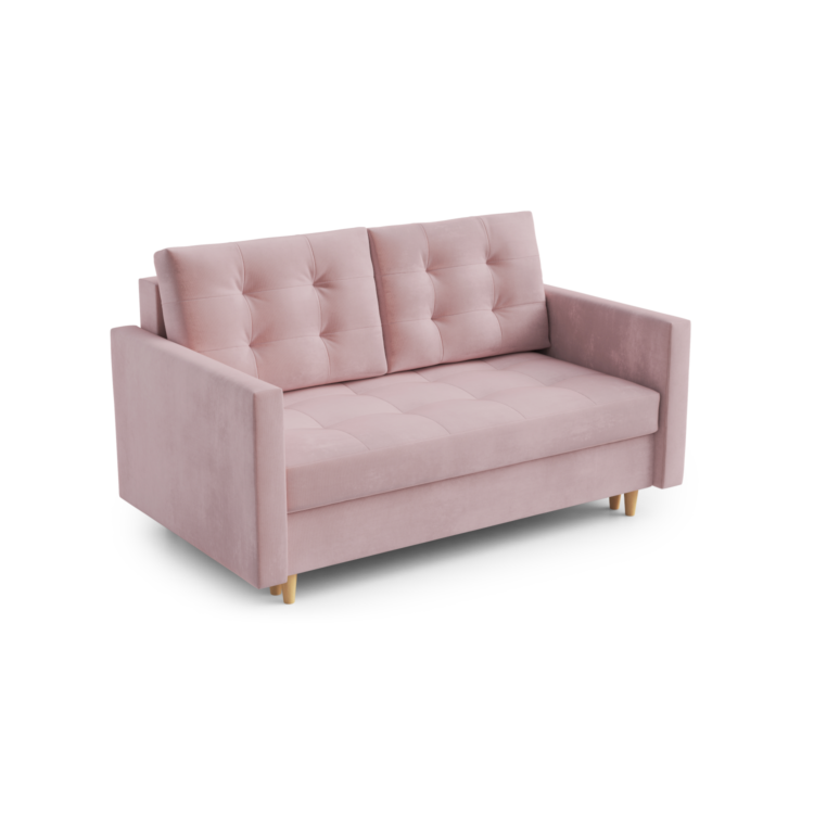 Sofa WANDA Różowy (Kronos 27)